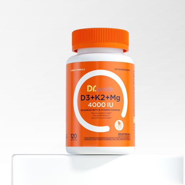 Dr. Austin D3+K2+Mg 4000 IU